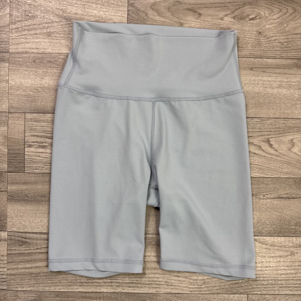 All Fenix Bike Shorts 7" Inseam Pull On Stretch Gray sz S